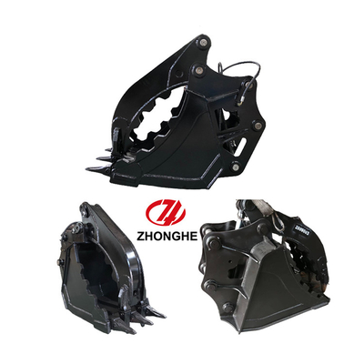 Excavador de acero de alta resistencia Thumb Bucket | Artículo y desgaste - resistentes | PC120 ZX130 SH150