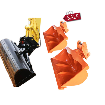 Excavador inclinable hidráulico de limpieza Bucket Q355B NM400 Hardoc500 Optinal