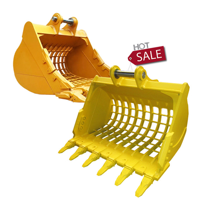 Excavador Skeleton Bucket, excavador resistente Screening Bucket de la fábrica SY500