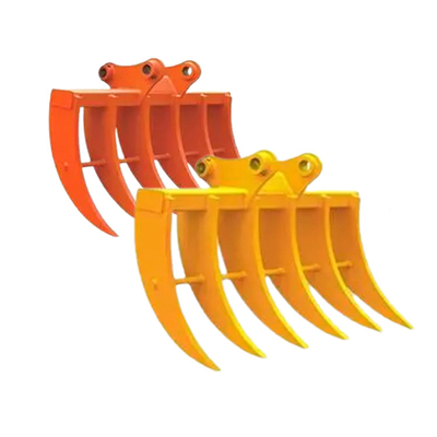 Excavador inclinable resistente Rake Bucket, excavador durable Sieve Rake Bucket