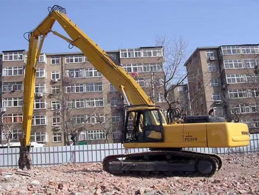 Q690D Tres secciones de demolición del brazo del arco para Hitachi Komatsu Sanny