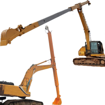Excavadora telescópica de alta eficiencia duradera de dos secciones para gato Komatsu Kato