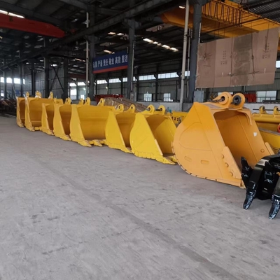 CE Hyundai Excavator Bucket, Q355B MN400 Hardox500 Excavator Rock Bucket para excavadora
