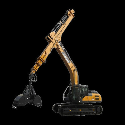 Excavadora brazo telescópico con el cubo de la cáscara para Hitachi  Volvo XCMG Doosan