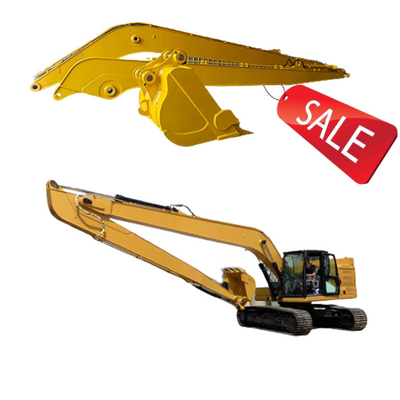 Q355B Brazo de excavadora de largo alcance, boom de excavadora larga para CAT320 PC360 ZX490