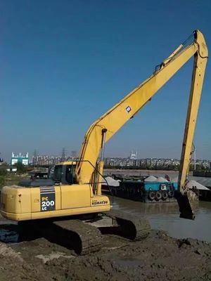 Excavadora de brazo extendido Hyundai R215 personalizado Q355B / Q690D para ingeniería de trabajos de tierra 20T-40T