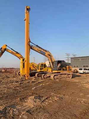 Excavadora de alta resistencia PC350 tubo de brazo telescópico de dos etapas LG700 configuración de material de fijación de cubo operación de construcción de pozo profundo 35T