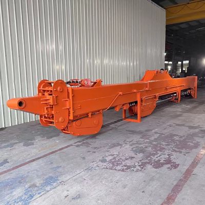 Excavadora telescópica Boom y brazo para ZX330 25m está hecho de material BS900, que es ligero