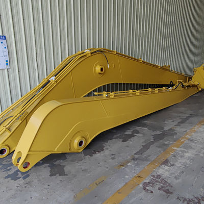 Excavadora de largo alcance Boom y brazo para CAT323D2L 16m buen rendimiento de soldadura de resistencia