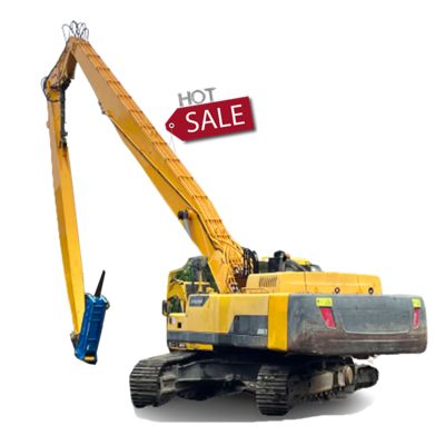16-20 metros Tres secciones de demolición Boom largo para excavadoras ZX250 ZX260 ZX330 para la máquina de construcción