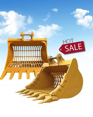Cat312 Pc130 Cubo de excavadora de esqueleto, accesorios de retroexcavadora duraderos